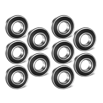 1-10pcs 604 605 606 607 608 609 -2RS 2rs Rs 8 x 22 x 7 Rubber Verzegelde groefkogellager Miniatuur Lager voor Scooters 3D