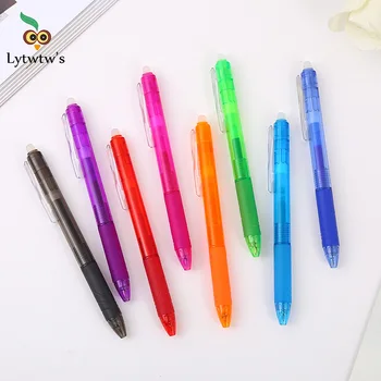 1 Stuks Lytwtw het Briefpapier van de School Office Uitwisbaar en Druk op Multi-Gel Pen Levering Cute Kawaii Creatieve Behoorlijk Mooie Pen