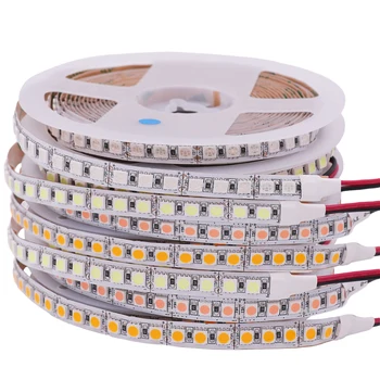 12V-24V LED Strip Licht Waterdichte SMD 5054 5050 2835 5M LED Tape 120Leds/m 240Leds/m 480Leds/m Flexibele LED Light Diode Lint