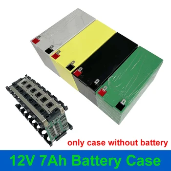 12V 7Ah Opslag Box Fit 21PCS 18650 Cellen 12V7Ah Batterij Case 3*7 Houder 3S 25A BMS voor doe-het-12,8 V LiFePO4 Lithium-ion Batterij Shell
