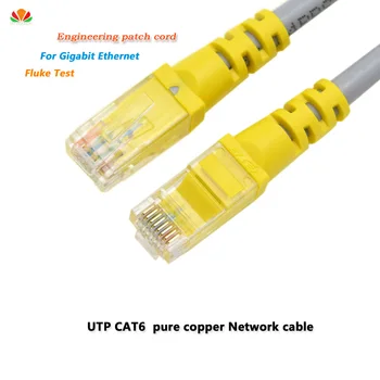 1m 1,5 m 2m 3m UTP CAT6-kabel RJ45 patchkabels koperen kabels LAN-lijn Voor Gigabit Ethernet Switch Router PC Computer