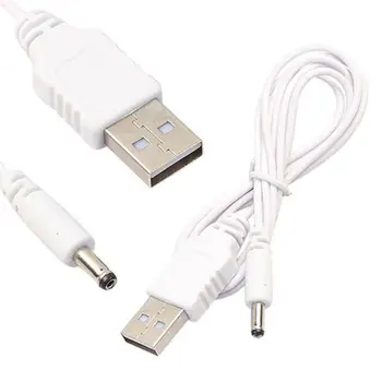 1m USB DC oplaadkabel 3,5 mm x 1.35 mm Female naar USB Type A Male Adapter stroomkabel Draad