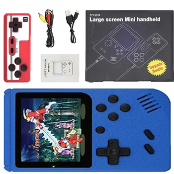 2023 Video Game Console 400 Spellen IN 1 Video Games Speler Apparaat 8 Bit-FC Handheld Console Voor School Leerlingen Geschenk