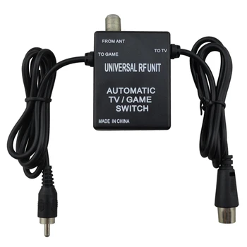 3-in-1 Universele RF Unit Adapter Kabel Automatische TV-Spel Schakelaar voor de Super voor de NES voor de SNES voor de SEGA Genesis