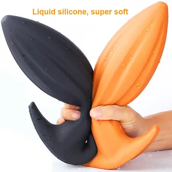 40-80mm Grote Anaal Plug Vloeibare Siliconen wordt een Zachte Butt Plug Seks Speeltjes voor Vrouwen Mannen Prostaat Massage Draagbare Anaal Plug Volwassen Speelgoed