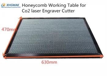 470*630mm laser honingraat de Honingraat Platform Stof honey comb laser honingraatplaat aluminium