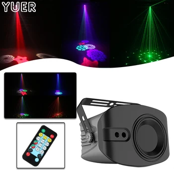 48 Patronen RGBW 4 Led ' s Fase Lichten Voice Control-Music DJ Disco Light Bar Club Party Laser Show Projector Licht Effect Lamp