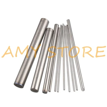 4pcsRound Titanium Ti Bar Rang 5 GR5 TC4 Metalen Stang Diameter WireStick 1/1.5/2/2.5/3/3.5/4/4.5/5/6/7/8/9/10/12/13mm Lengte 250mm