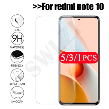 5/3/1Pcs voor Xiaomi redmi opmerking 10 10 9 pro Max 9s 9T 8 2021 POCO F3 GT F2 X3 M3 M2 gehard glas Film telefoon screen protector