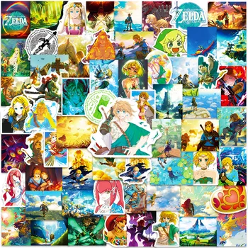 50/100st Spel Stickers The Legend of Zelda: Tranen van het Koninkrijk Gepersonaliseerde Decoratie Waterdichte Graffiti Sticker Speelgoed