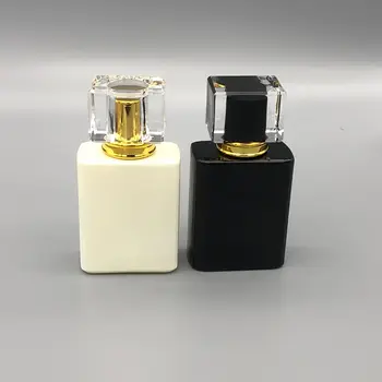 50ml Reizen Mist Spray Parfum Verstuiver Acryl Draagbare Schone Glazen Flessen Leeg Spuit Hervulbare Fles