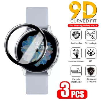 9D Gebogen Zachte Beschermende Folie voor de Samsung Galaxy Horloge 4 5 Pro 45mm Full Screen Protector voor de Galaxy Kijk Active 4 2 40mm 44mm