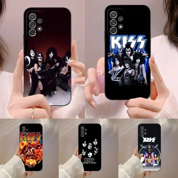 Amerika Kiss Rock Band Telefoon Geval Accessoires Voor De Samsung A53 A13 A52 A73 A32 A50 A33 A20 A21 A22 A23 A31 A70 S Design Shell