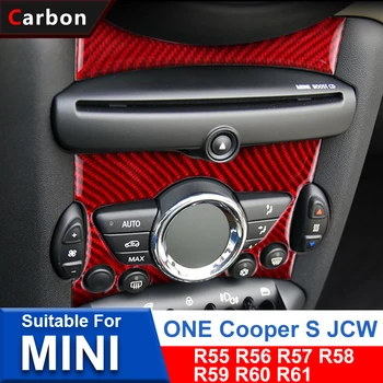 Auto Airconditioning Knop Decoratie Stickers Voor de MINI Cooper S R55 R56 R57 R58 R59 R60 R61 Landgenoot Auto-Interieur Stickers