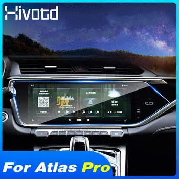 Auto GPS Navigatie Dashboard Screen Protector Film Sticker Interieur Voor Beschermende Azkarra Geely Atlas Boyue Pro 2020-2023 Delen