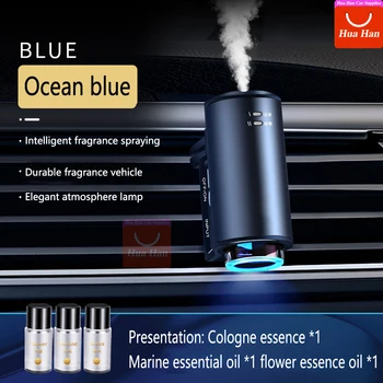 Auto Luchtverfrisser USB Opladen luchtuitlaat Intelligente Spray Parfum Aroma Diffuser Interieur Accessoires Levert Geur