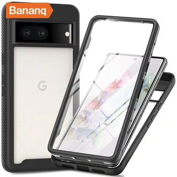 Bananq All Inclusive Schokbestendig Armor Case Voor de Google Pixel 7 Pro 7A Met een Screen Protector Telefoon Cover