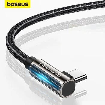 Baseus 6A USB-Kabel Type C voor Huawei P30 P40 Mate 40 30 Pro 66W een Boost voor het Snel Opladen van 3.0 Snel Opladen USB-C Kabel van de Lader