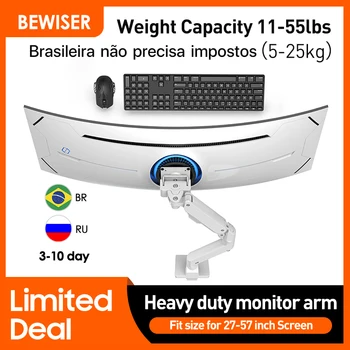 Bewiser Monitor Arm Suporte Stand Samsung Odyssey Neo G7/G9 Display Houder 32