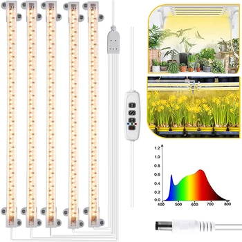 Binnen Dimbare Led Licht Groeien Phyto Lamp Timer Met Macht Hydrocultuur Kits Full Spectrum Lamp Voor Planten Binnen Groeiende Lamp