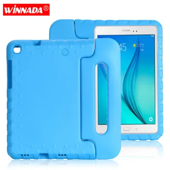 Case voor de Samsung Galaxy Tab Een 2019 8,0 inch SM-T290 T295 T297 schokbestendig EVA full body afdekking Handgreep stand case voor kinderen