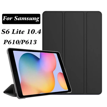 Case Voor de Samsung Galaxy Tab S6 Lite 10.4 Cover voor Samsung galaxy Tab S6 Lite 2020 2022 SM-P613 P615 P610 P619 PU Lederen Hoes