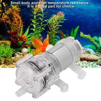 DC6-12V Mini Membraan Type Pompen waterpomp Micro Vacuüm Motor van 1,5-2L/Min 6W/H Ultra Stil voor aquaria, Aquarium