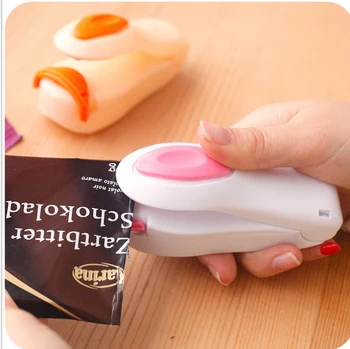 Draagbare Huishouden Mini Capper Plastic Zak Verzegelende Machine Van Keramische Verwarming Hoofd