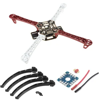 F450 Drone Met Camera Flame Wheel KIT 450 Frame Voor RC MK MWC 4 As RC-Multicopter Quadcopter Heli Multi-Rotor met Land-Gear