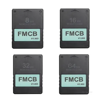 FMCB Free McBoot Kaart Voor Sony PS2 Voor Playstation2 8MB/16MB/32MB/64MB Geheugen Kaart v1.953 OPL MC Boot