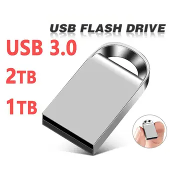 Harddisk Drive 1tb Externe 2tb Usb Geheugen Stick 2 0 1 tb 2 tb Voor Pc Laptop Venster Metalen U-Schijf Sterke High Speed Usb 2.0 Flash-D