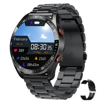 Hartslag, Bloeddruk Monitor Ecg En Ppg Waterdicht Full-Touch Scherm Smartwatch Business Bluetooth Bellen Hw20 Smart Watch