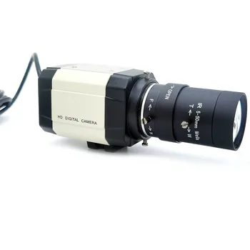 HD-2.8-12mm / 5-50 mm Varifocal zoomlens 720P 4 mp 5 MJPG Hoge Snelheid UVC-USB-Camera-PC USB Webcam