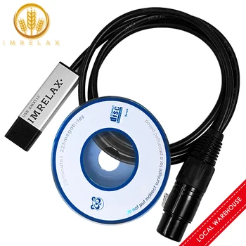IMRELAX Freestyler USB naar DMX Interface-Adapter Kabel Podium Disco DJ Moving Head Light PC DMX512-Controller Signaal Conversie