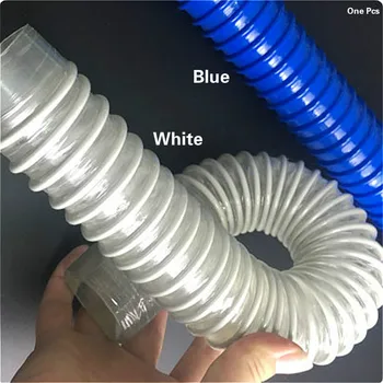 Industriële PVC Flexibele Slang Leidingen Gegolfde Buizen 40-200mm*1m Ventilatie Buis Slang Voor Houtbewerking Rook en Stof Afzuiging