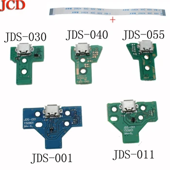 JCD JDS-001 JDS-011 JDS-030 JDS-040 JDS-055 USB-Poort Opladen Raad Voor de PS4 Controller Reparatie Onderdelen