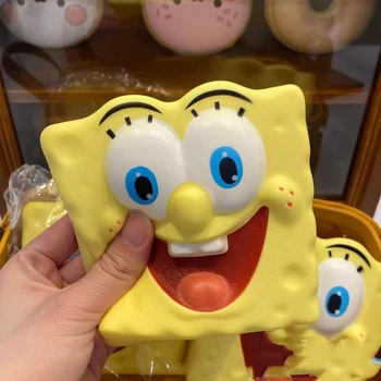 Kawaii Spongebobs Decomprimeren Speelgoed Schattige Anime Creatieve Patrick Sterren Zachte Rebound Cartoon Zoete Verjaardagscadeau