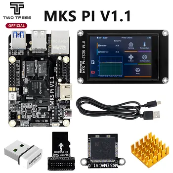 Makerbase MKS PI Raad met Quad-core 64bits SOC aan Boord Loopt Klipper & KlipperScreen voor Voron VS Raspberry Pi RasPi RPI
