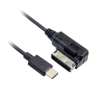 Media In MDI AMI USB-C USB 3.1 Type C Laad Adapter Kabel Voor Auto VW AUDI 2014 A4 A6 Q5 Q7 & voor Chromebook