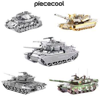Piececool modelbouw Kits Tank 3d Puzzel Metalen Jigsaw DIY Speelgoed van de Beste Cadeaus voor de Kerst en Verjaardag