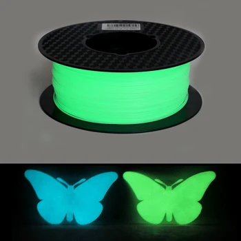 PLA Noctilucent 3D-Printer Filament Glow In The Dark 1.75 mm 3D-Printen Sublimatie Materiaal 1kg/500g/250g Brandt Groen Blauw