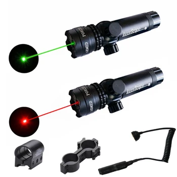 Rood/Groen Laser Dot Aluminium Legering Laser Gericht Laser Lamp Kan Worden Geïnstalleerd met de Zaklamp Outdoor Professionele Apparaten