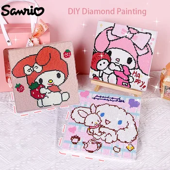 Sanrio Cinnamoroll Diamond Schilderen DOE-Hello Kitty Kuromi Mijn Melodie Volledige Diamant Zelfklevende Decoratie Kamer Handwerk Speelgoed