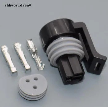 shhworldsea 1,5 mm 3-pin waterdichte automotive olie brandstofdruk Sensor Connector plug 12110192 12065287 12078090