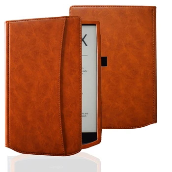 Sleepcover voor 10.3 inch Pocketbook 1040 Inktkussen X Beschermende Lederen Case PB1040 Ebook Cover Magnetisch Sluiting autoslaap/het Kielzog van de