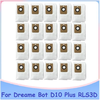 Stofzakken Voor Xiaomi Dreame Bot D10 Plus RLS3D Stofzuiger Afval stofzak Vervangende Onderdelen