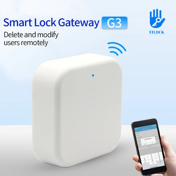 TTLOCK G3 Vast Gateway Hub Smart Deur Vergrendelen Ontgrendelen van Bluetooth naar Wi-Fi-Converter Smart Lock Draadloos WiFi spraakbesturing voor Alexa