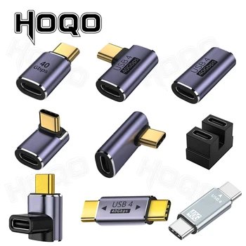 USB Type-C Adapter USB4 Adapter 40 gbps Data-overdracht PD100W Snel gratis 8K@60Hz Compatibel zijn met Thunderbolt -, 40 gb USB-C Adapter