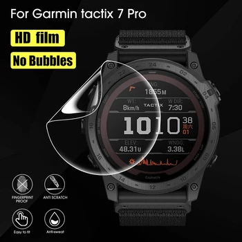 Voor Garmin Tactix 7 Pro Smart Watch Zachte TPU Hydrogel Film Ultra Clear Screen Protector Voor Tactix 7Pro Garmin Anti-kras Film