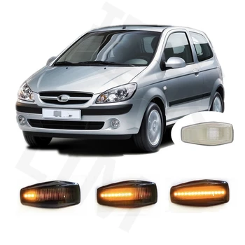 voor Hyundai Getz TB 2001 2002 2003 2004 2005 2006 2007 2008 2009 2010 2011 Sequential Indicator LED zijmarkeringslichten Signaal Licht